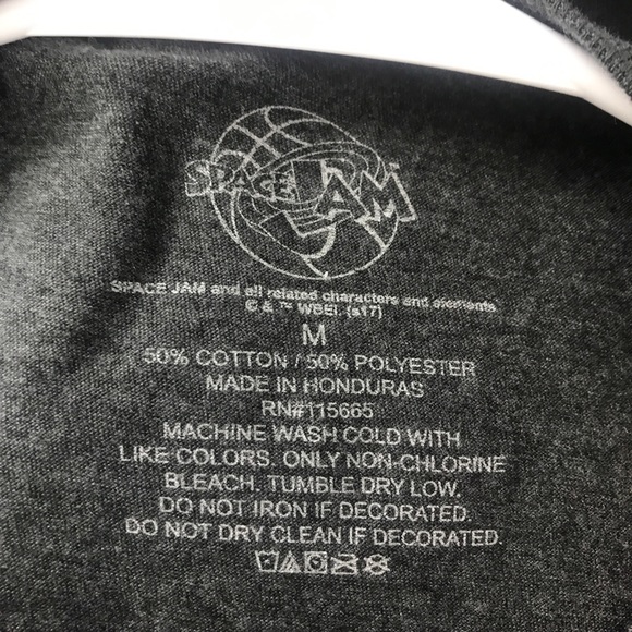 VTG Space Jam T-Shirt M Db Stitch Shirt Bugs Bunny Basketball Daffy Duc… - Picture 7 of 8